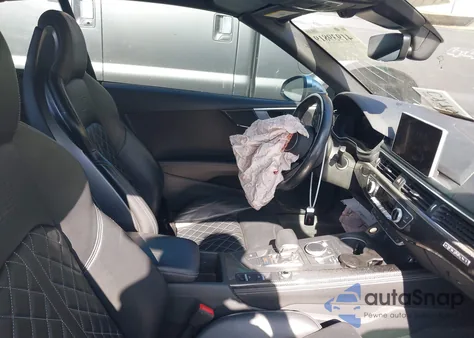 2018 Audi S5 Premium Plus из США, поврежденный, VIN WAUY4GF57JN005703